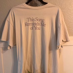 Lonely ghost this song reminds me of you shirt